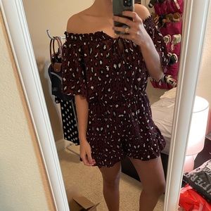 Adrienne Ruffled Romper